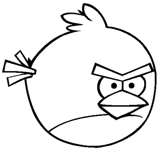 Kolorowanka Angry Birds