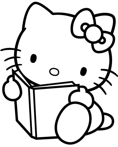 Kolorowanka Hello Kitty z książką